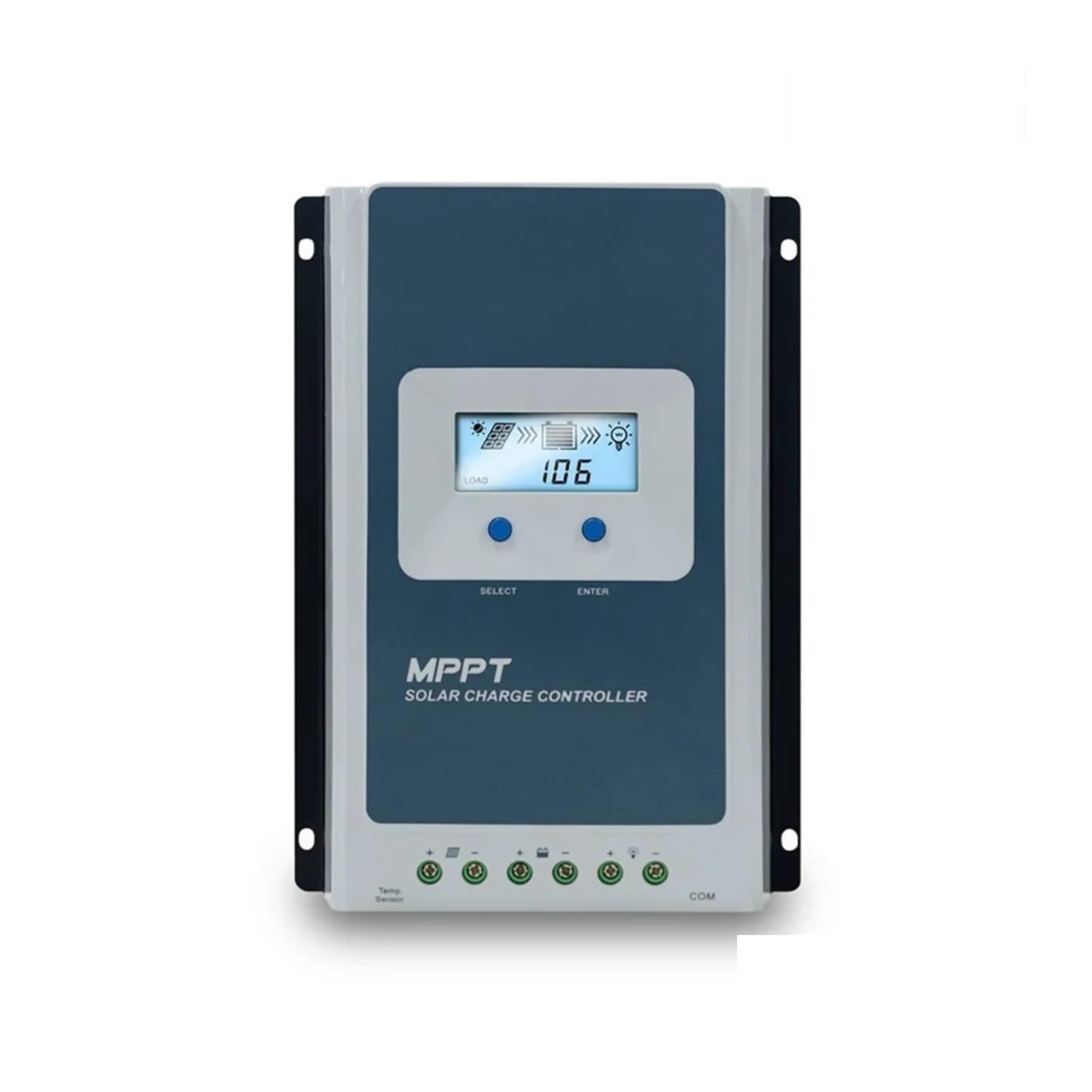 Kontroler ładowania słonecznego, MPPT 10A 20A 30A 40A Regulator Ładowania Słonecznego Tracer Seria AN LCD Podświetlenia Do Akumulatora Litowo-jonowego Kwasowo-ołowiowego(40A(4210AN))