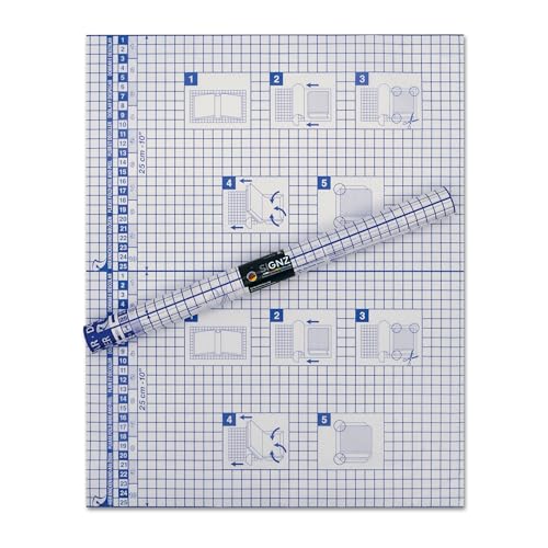 SIGNZ selbstklebende Buchschutzfolie transparent 5 m x 40 cm starke 60 my (0 06mm) glasklar CO2-neutral hergestellt made in Germany