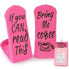Rose Pink Coffee Socks