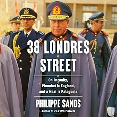 38 Londres Street Audiolibro Por Philippe Sands arte de portada