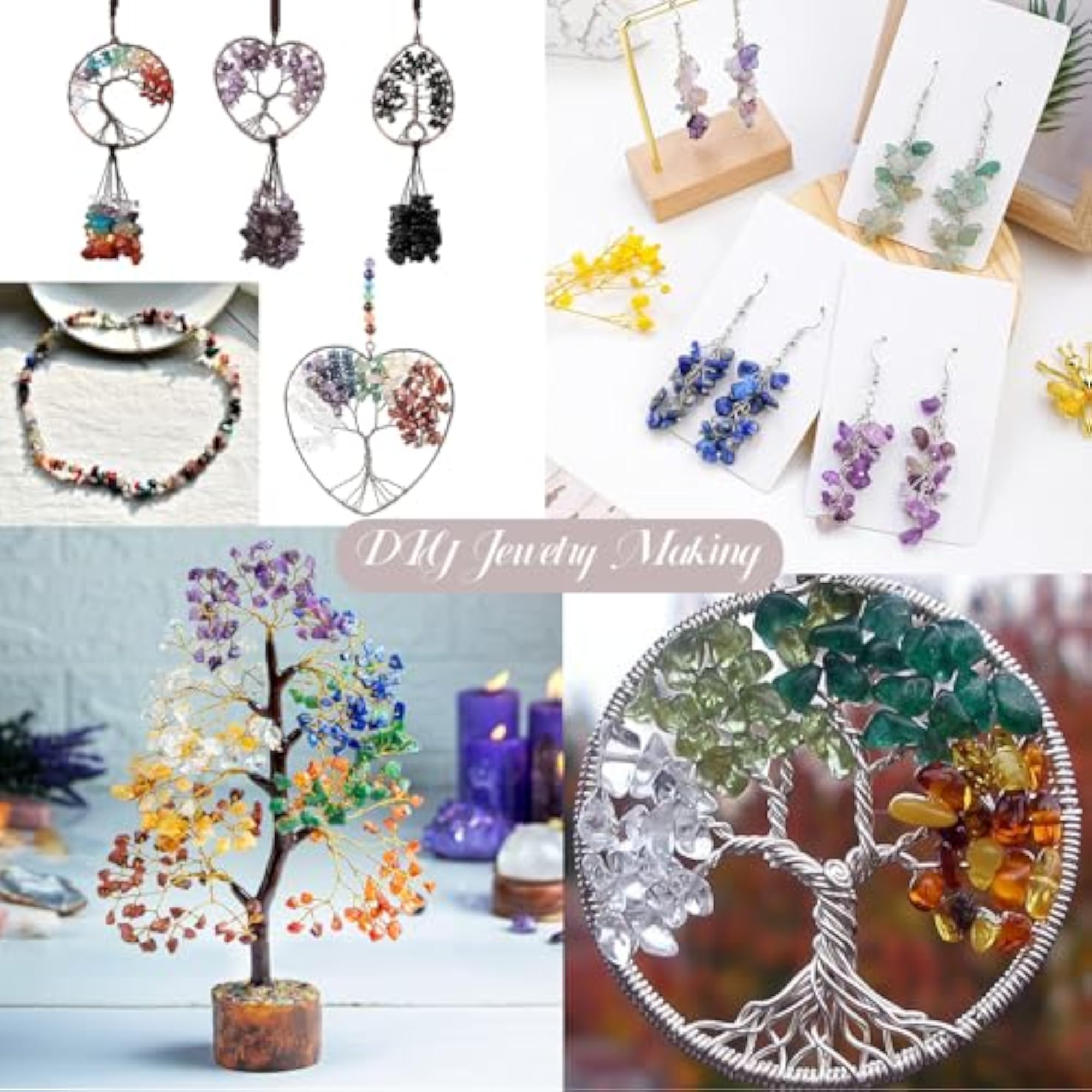 400pcs Turquoise Irregular Chip Stone Beads for DIY