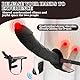 BDSMYOU 3-IN-1 Strapon-on Umschnall-Dildos mit 3er Dildo Vibrator - 10 Vibratoren Modi,Strap on Umschnall für Frauen Lesbian Paare,Umschnalldildo Anal Dildo Diloschwanz mit Vibration für Frauen