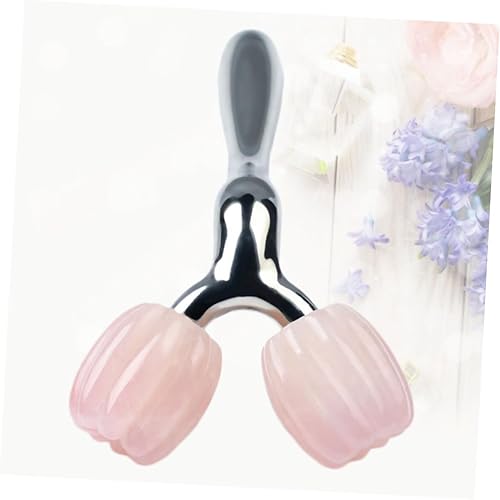 Jade Roller Massager for Face & Body - Crystal Beauty Tool