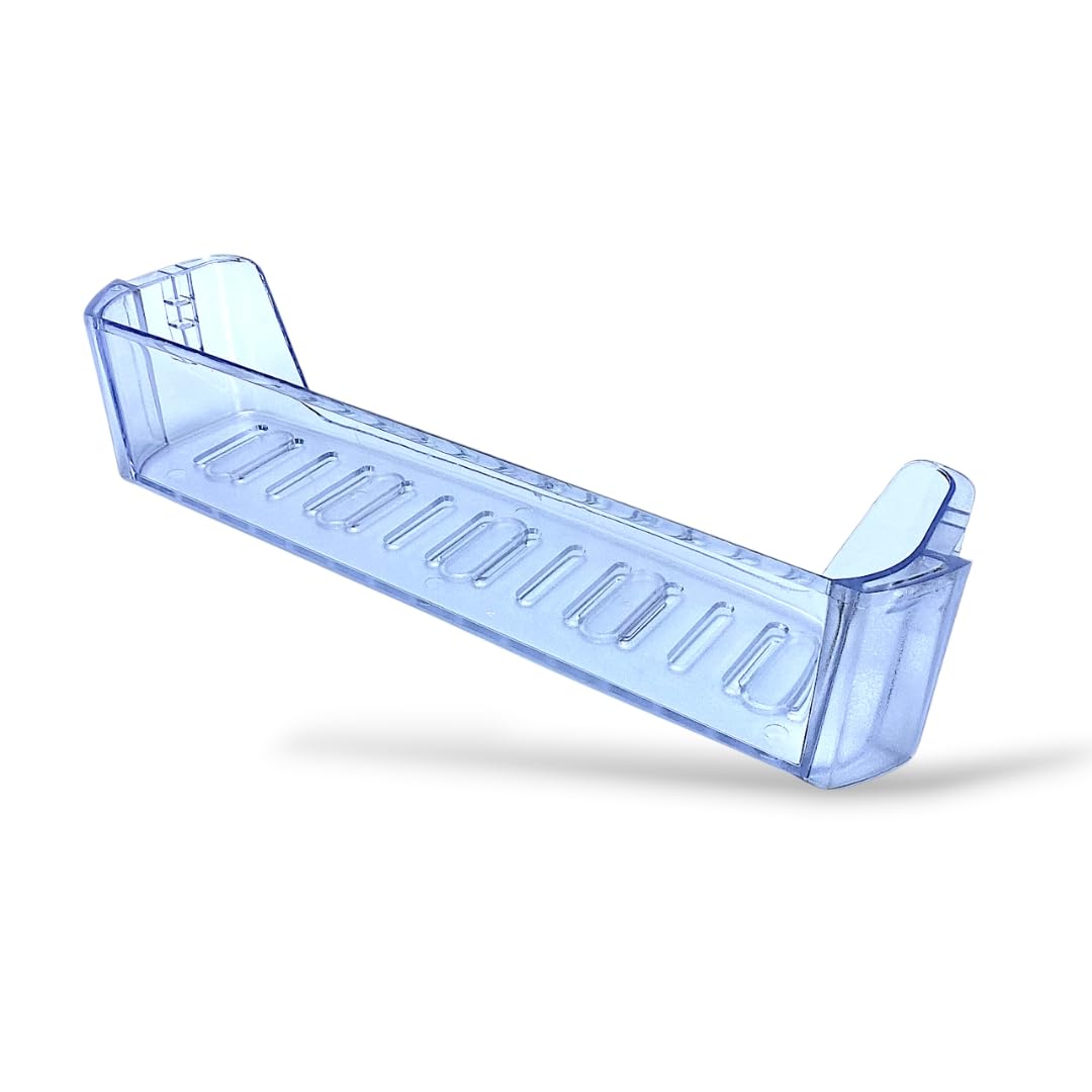 Bottle Shelf Compatible with Whirlpool Double Door Refrigerator (Jumbo Models) | Part No W10364783 | 47.5 cm Length | Fridge Door Bottle Guard Replacement | Durable Transparent Shelf - Alix Apex