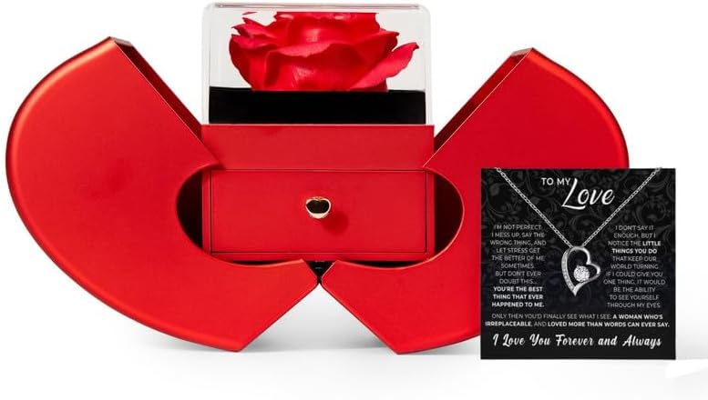 VIRAGIL Girlfriend Necklace From Boyfriend, To My Love Necklace Soulmate Necklace For Women Future Wife, Jewelry Birthday Christmas Valentine's gifts For Girlfriend - Image 6