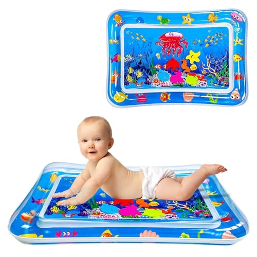 Image of Prokart Tummy Time Water Play Mat for Babies | Sensory Water Gym for Baby Gifts (6-36 Months) | Water-Filled Fitness Activity Newborn Baby Mat for Babies, Infants & Toddlers (Pack of 1)