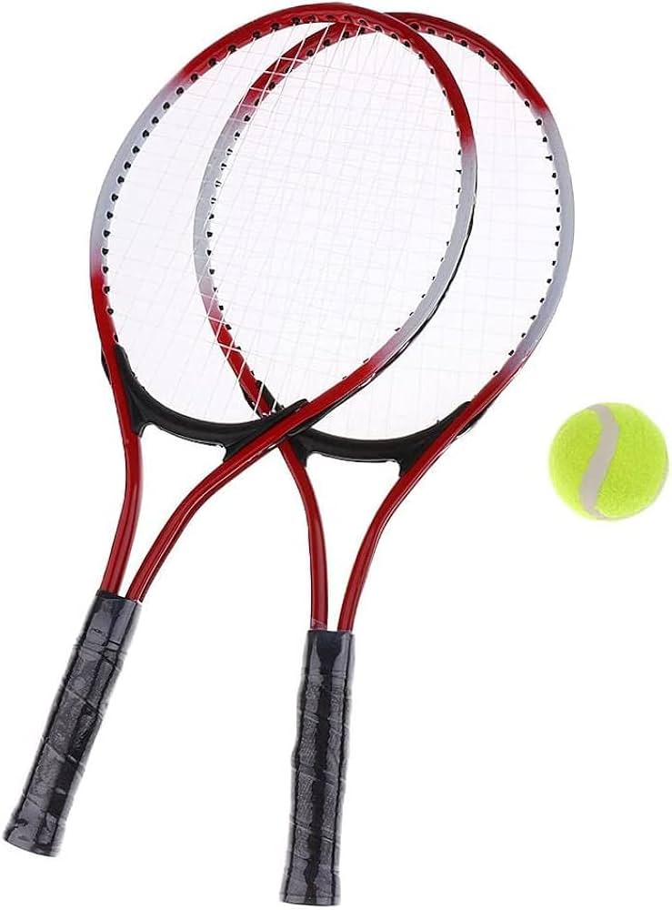 Amazon | ARTIVITEE テニスラケット 初心者用 合金ラケット 訓練セット