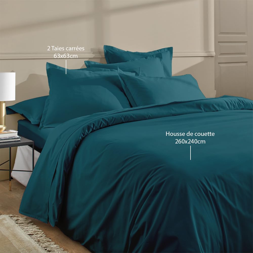 Duquennoy & Lepers - Parure De Lit Housse De Couette 240 X 220 + 2