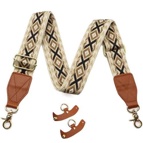 Image of LEMEDE Purse Strap Replacement Crossbody 1.5 inch Wide Shoulder Strap Adjustable Straps Handbag Strap Replacement Belts