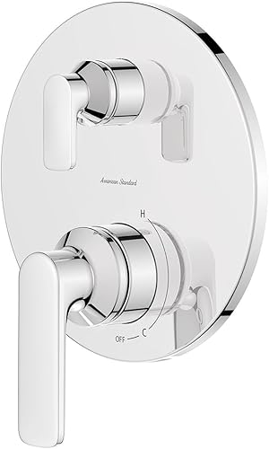 Miniatura 6 de American Standard TU061740.002 Aspiraciones Kit de ajuste de válvula de equilibrio de presión de 2 manijas con desviador integrado, cromado