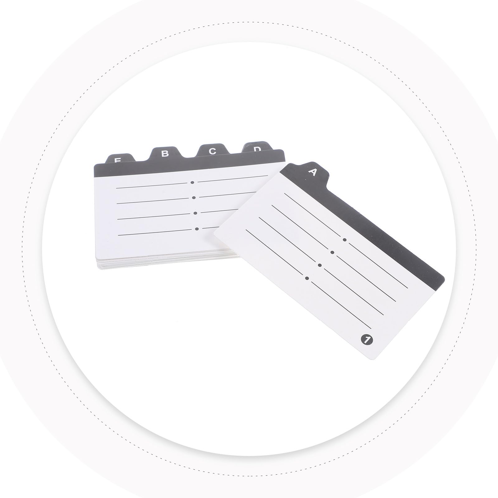 MAGICLULU Porta Biglietti da Visita in Abs Organizer da Tavolo per Schede Magnetiche e Tessere, Capacità 1000 Unità, Design Elegante e Professionale