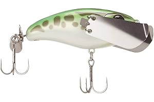 Jackall Pompadour Jr Pompadour Lure, Green Frog, 5/8 oz