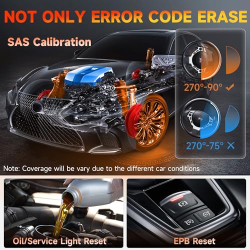 FOXWELL NT630 Plus OBD2 Scanner with ABS and SRS, 2025 ABS Auto Bleed Scan Tool Brake SRS Scanner Live Data, Car Code Reader Diagnostic Tool Bidirectional Scanner with SAS Oil Light