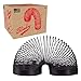 Slinky Brand Collectorâ€™s Slinky The Original Walking Spring Toy, Black Metal Slinky, Multicolor