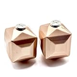 HOODIE CHARMS Block Serie – Personalisierbare Perlen für Kapuzen-Sweat-Kordel – geometrisches und metallisches Design – Unisex-Accessoire für Hoodie, Streetwear und Urban Fashion, Diamètre 18 mm