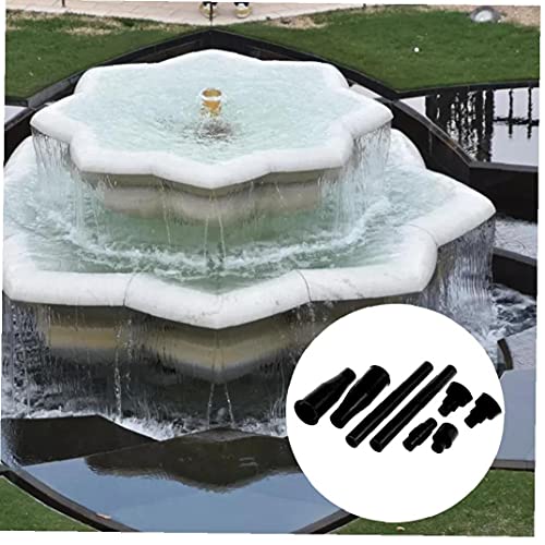 Kacniohen Fontein sproeier, waterfonteinpompsproeierset, fonteinsproeier Component Kit voor Garden Pool Pond, Statuarische fonteinpompen en vijverpompen, S - Image 5