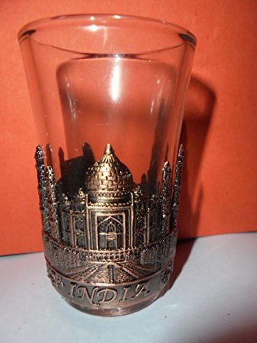 Artcollectibles India Shot Glasstaj Mahal Red Fort Qutab Minar Collectibles India Souvenir Home Decor