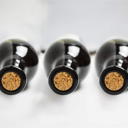 Miniatura 4 de FastRack Corker de doble palanca para botellas de vino | Corker de botella de vino con 20 corchos de vino | Corchos aglomerados #8 duraderos, diseño