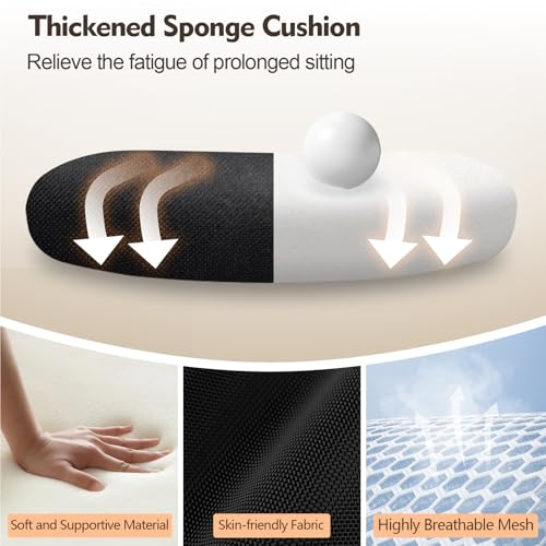 Save 60% on FelixKing Ergonomic Mesh Office Chair with Adjustable Support - Image 7