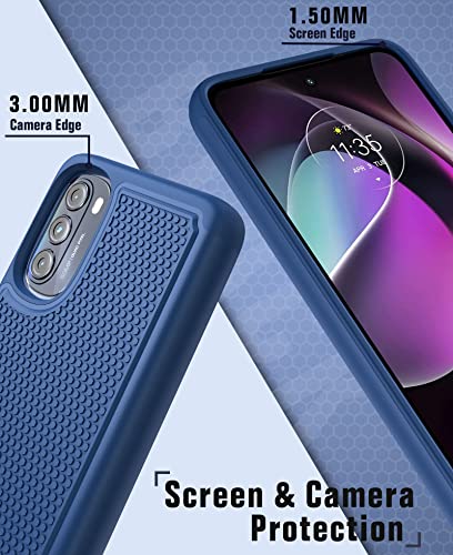 Bniut MOTOROLA MOTO G 5G 2022 Case: Dual Layer Shockproof Heavy Duty Protection thumb #5