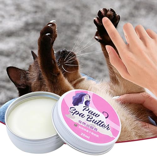 Renopfect Balsam Für Hundepfoten,20ml Tierkrallen Feuchtigkeitsprodukt - Kätzchenpfotenbalsam | Für Tierliebhaber Winter Sommer Outdoor Abenteuer Heißer Asphalt Kaltes Wetter Wandern Zuhause
