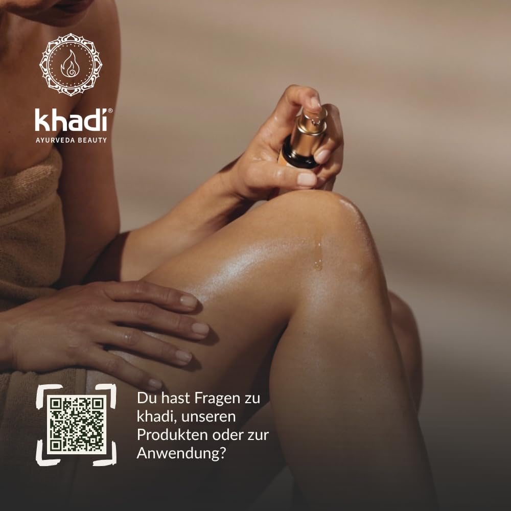khadi SHATAVARI EVERYOUNG Ayurvedisches Elixier Skin & Soul Oil - Anti-Aging-Öl - strafft & revitalisiert - 100% pflanzlich, natürlich & vegan - 100ml