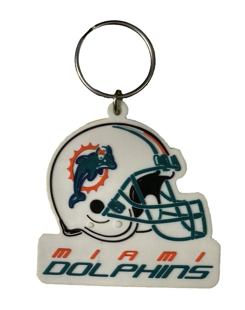 Miami DolphinsRubber Key Chain