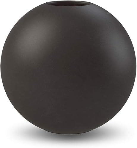 Cooee Design Jarrón Bola 7.9 in Negro