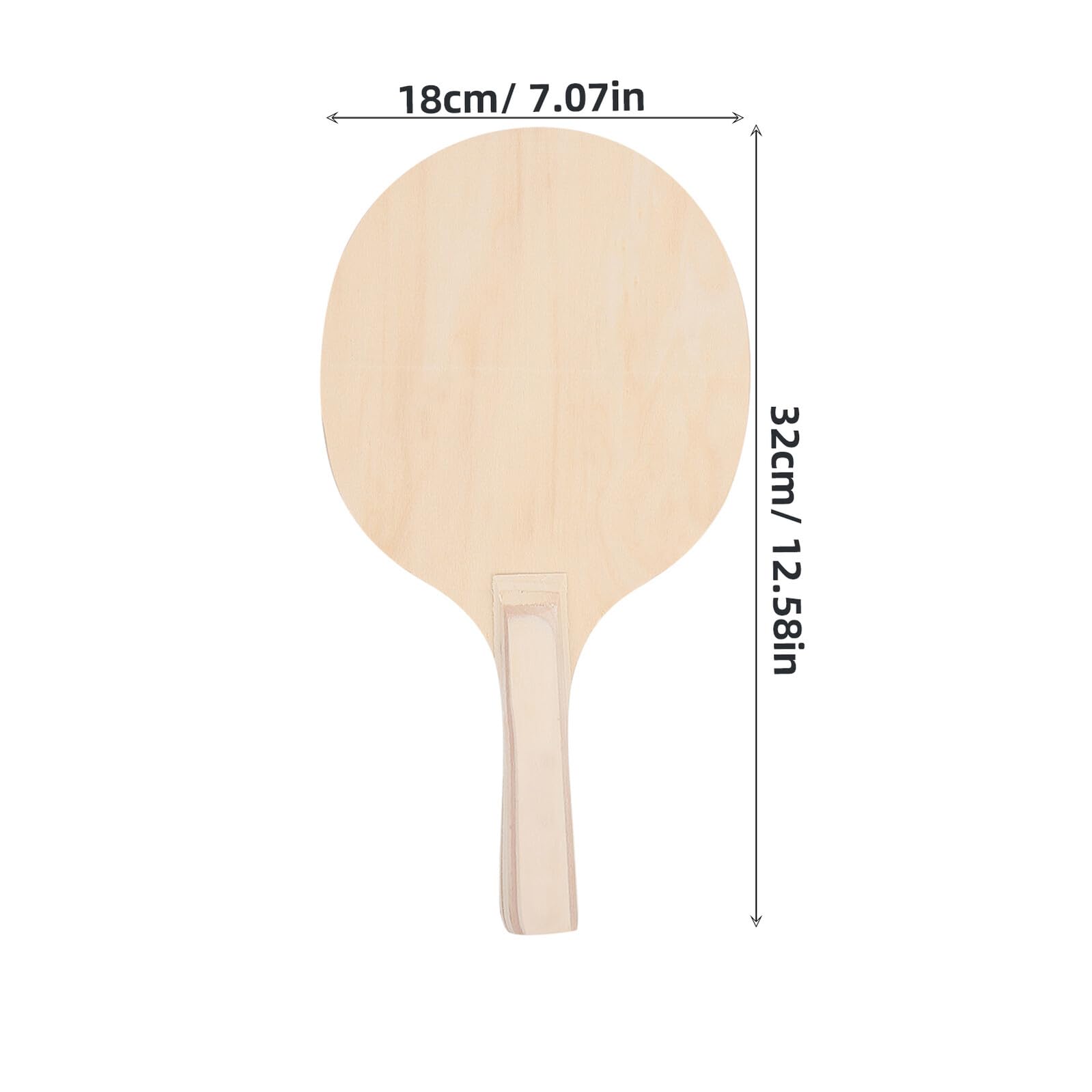 4 Racchette Badminton Spiaggia in Naturale Leggere e Resistenti Kit Giochi Spiaggia per Adulti