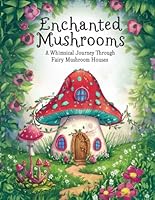 Enchanted Mushroom Fairy House - A whimsical Journey Coloring Book for Adults: Magical Scenes for Relaxation and Stress Relief B0CXR2WHFG Book Cover