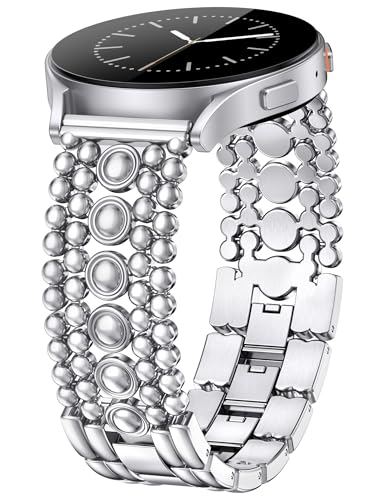 Minyee Samsung Galaxy Watch 7 6 5 4 FE 40mm 44mm/Watch 6 Classic 43mm 47mm/Watch 5 Pro 45mm�o���h �����p 20mm ���^�� �t�@�b�V���� �V�b�N �N�[�� ���߉\ 