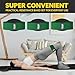 Tribe Lifting Resistance Bands for Working Out - 3 Pack Fabric Workout Bands for Women and Men - Booty Bands for Legs and Glute - Non Slip Exercise Bands Set for Squat Hip Thigh (Green)