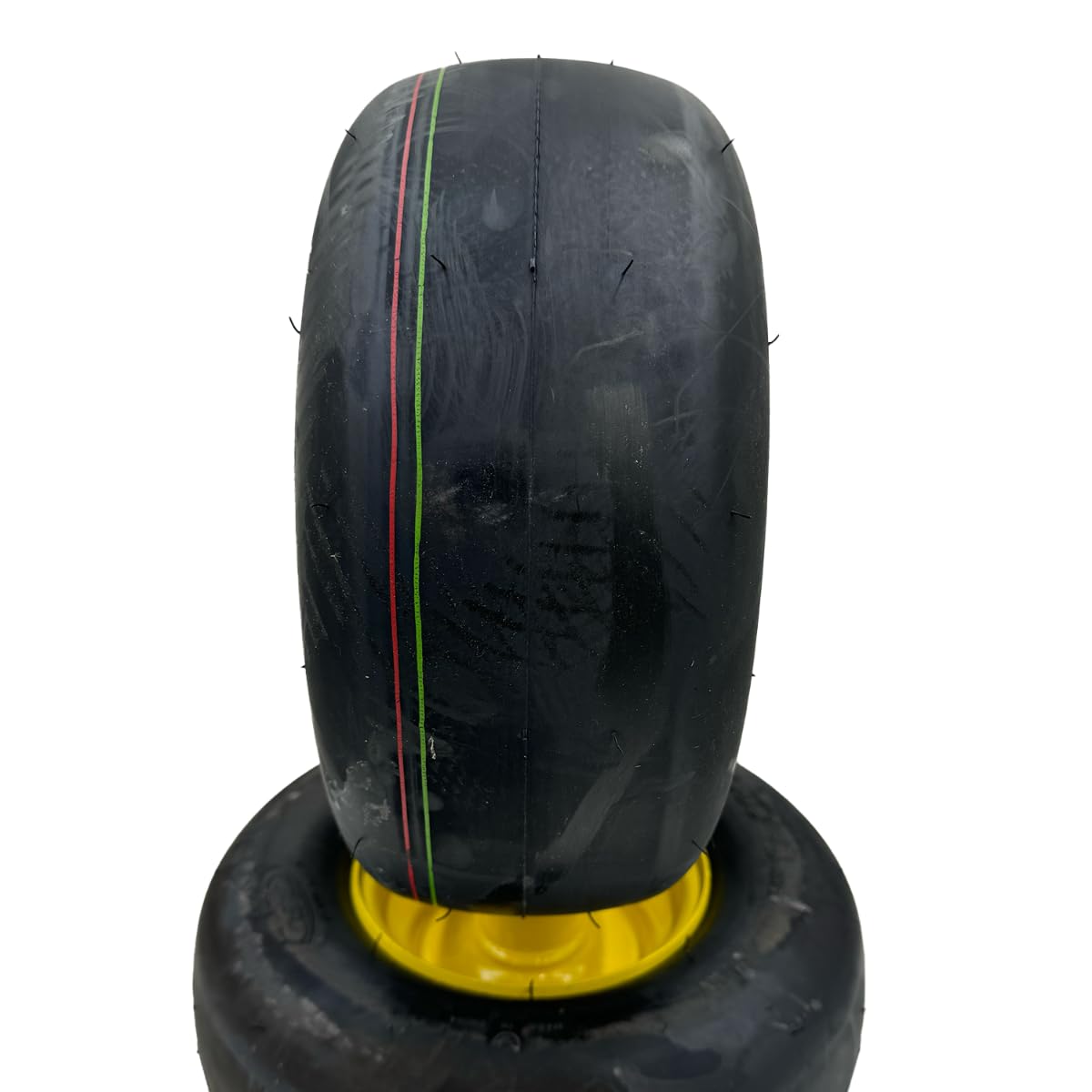 13x6.50-6 Pneumatico Piatto Libero E Gruppo Ruote In Acciaio Per La Guida Della Falciatrice Da Giardino - Foto 7