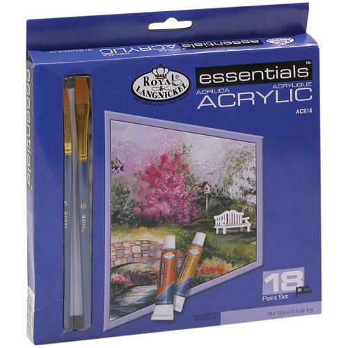 Preisvergleich Produktbild Royal & Langnickel Acrylfarben-Set (18 Tuben)