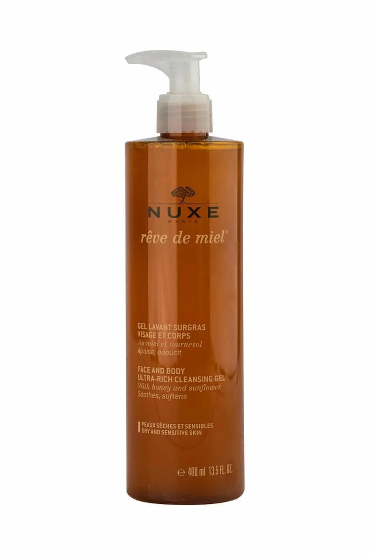 Nuxe Yüz Ve Vücut Yıkama Jeli - Gel Lavant Surgas Visage Et Corps 400 ml 212711