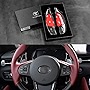 Real Carbon Fiber Steering Wheel Paddle Shifter Add-On Extension Compatible with 2020-2023 Toyota GR Supra A90 A91 MK5