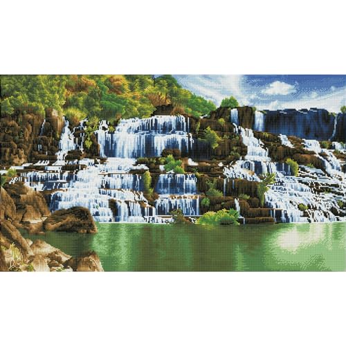 Kit de peinture DIAMOND DOTZ DD14 multicolore grand format 99x55 cm - 6