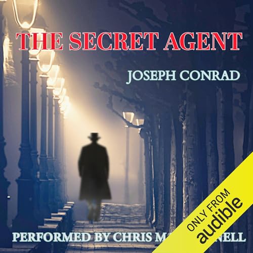 The Secret Agent Audiolibro Por Joseph Conrad arte de portada