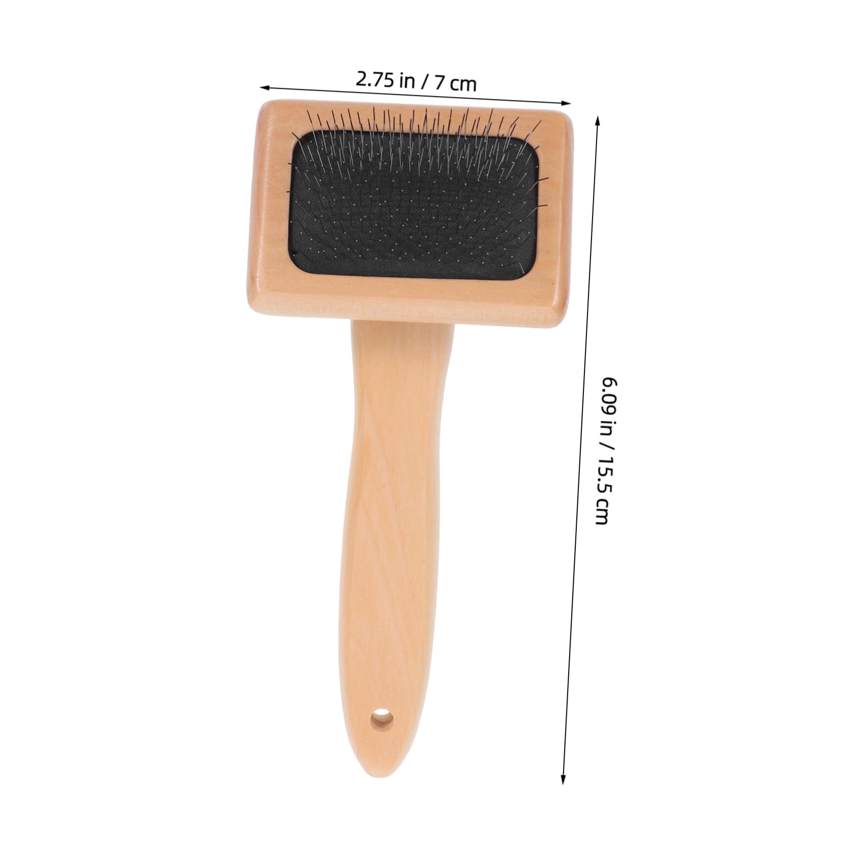 VILLCASE Wool Hand Carders Spinning Slicker Brush Wool Needle Felting Tools for Craft Projects Home Textiles