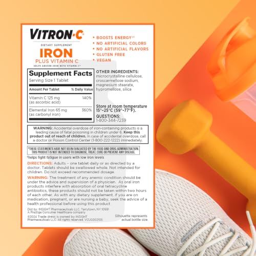 Vitron-C High Potency Iron Tablets
