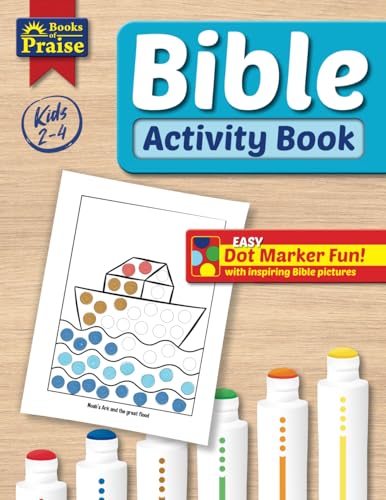 Bible Activity Book: Easy Dot Marker Fun!