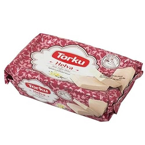 Vainilla Halva, Halva turca, Tahini Halva,, Postre Halva, Halva,Turk Helvası,Helva,Halvah Por Torku 500 Gr 17,6 Oz