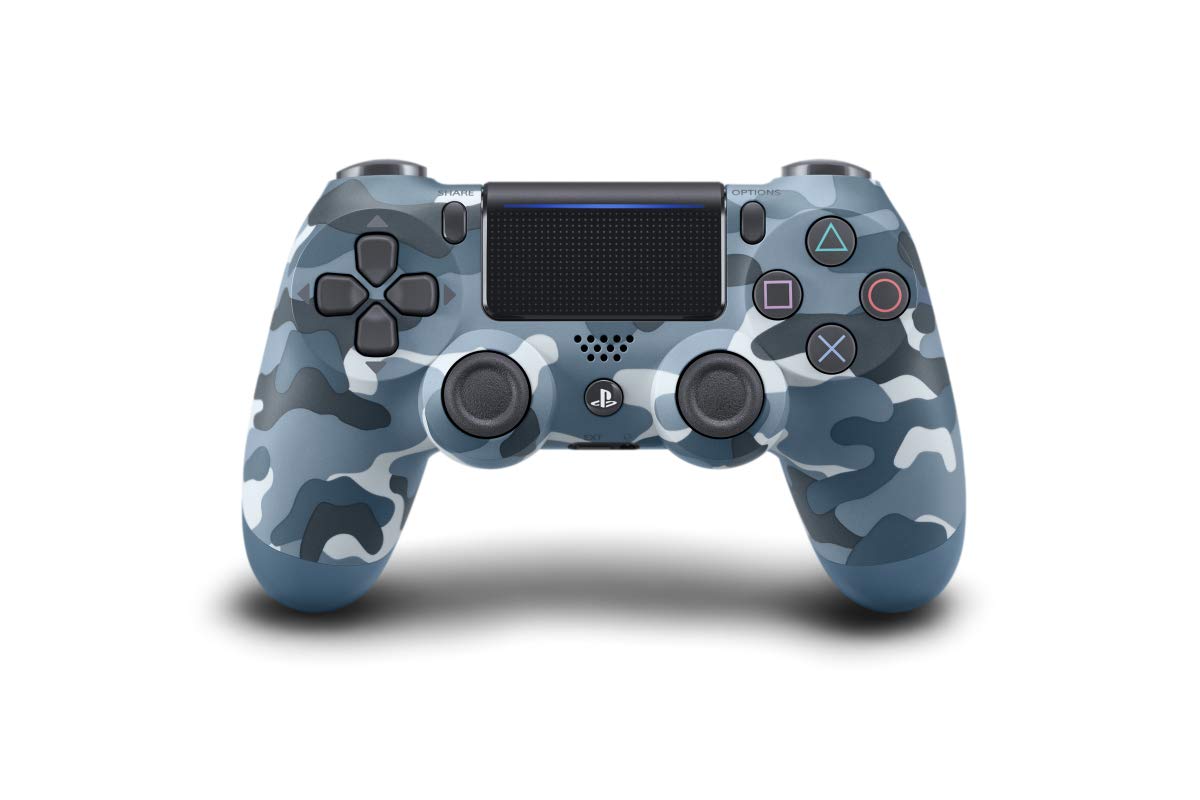 Playstation Manette sans fil Dual Shock 4 pour PS4 - bleu camouflage