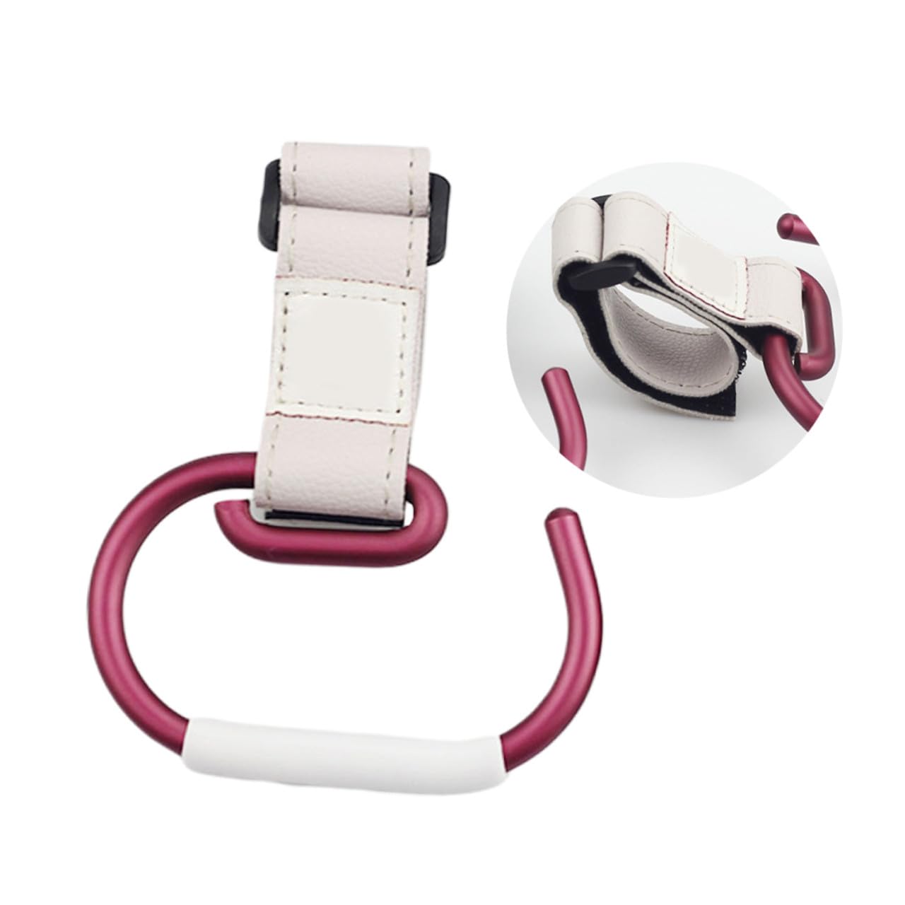 Stroller Hook Clips Baby Stroller Hooks for Organizing Diaper Bags Belt Clasp