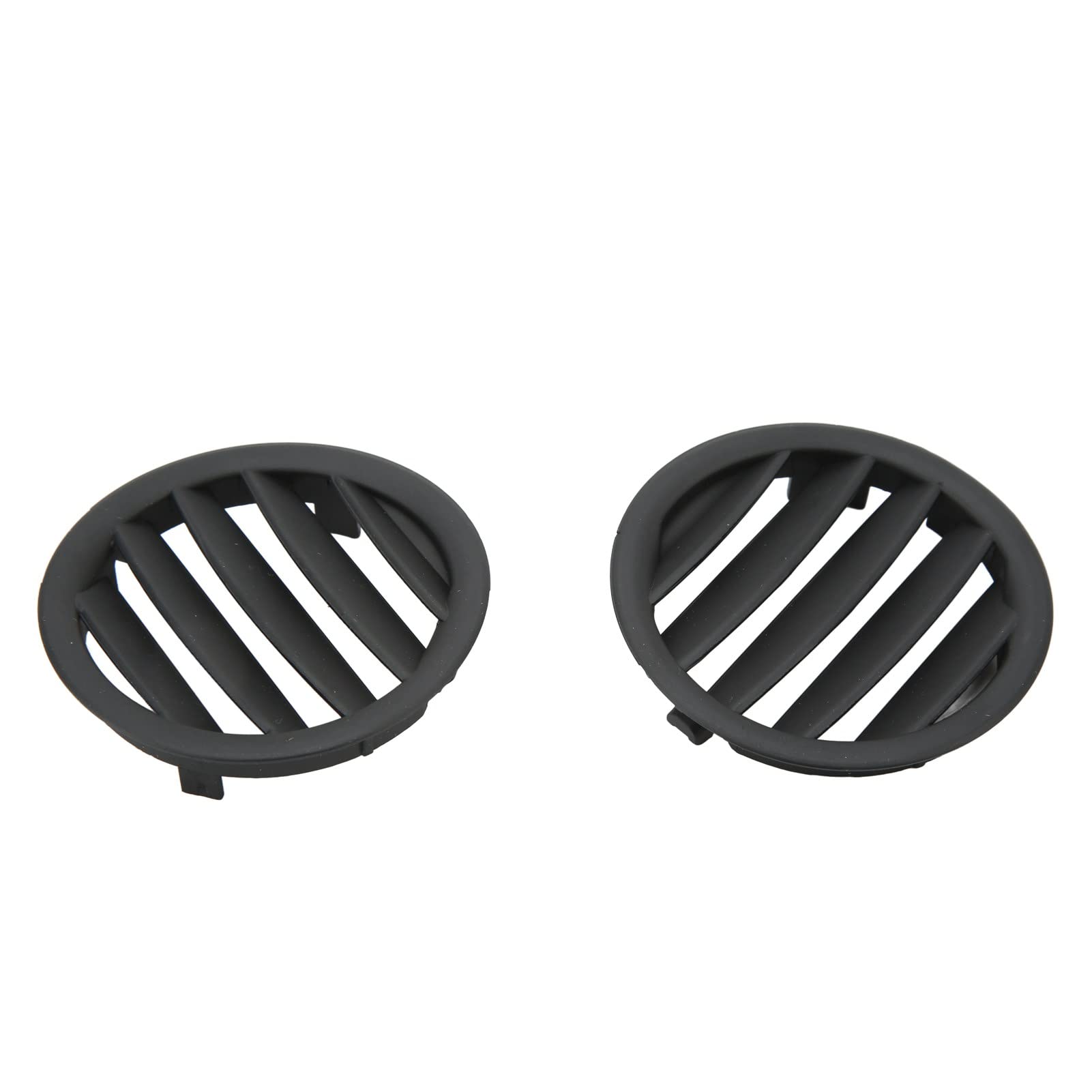 Tbest 2PCS Air Vent Grille Replacement for Ford 2005 2007 Left Right Side Dash Grilles ABS Black 5S4Z 19E630 AAA AAC Adjustable Airflow Interior Car Accessories