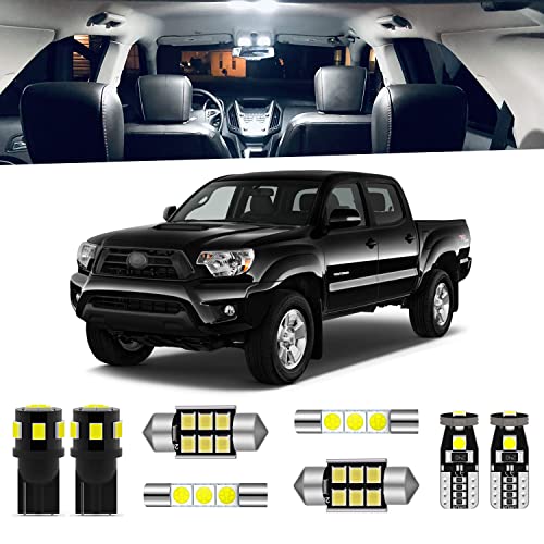 Kit Interior LED 7 Piezas Toyota Tacoma 2005-2015 Blanco 6000K