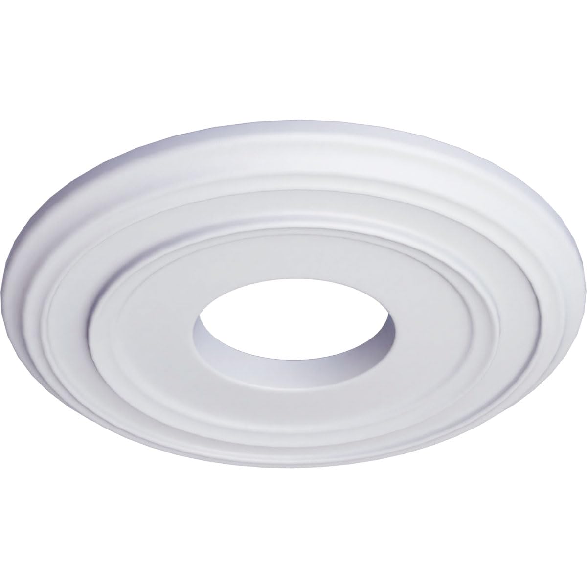 12 3/8"OD x 4"ID x 1 1/8"P Classic Ceiling Medallion (Fits Canopies up to 7 1/4") — Amazon image 2