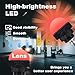 12V Industrial Warning Light, DC/AC 3 Colors 1 Layer LED Signal Tower Indicator, IP65 Waterproof, Continuous Visual Alert for Machinery Safety