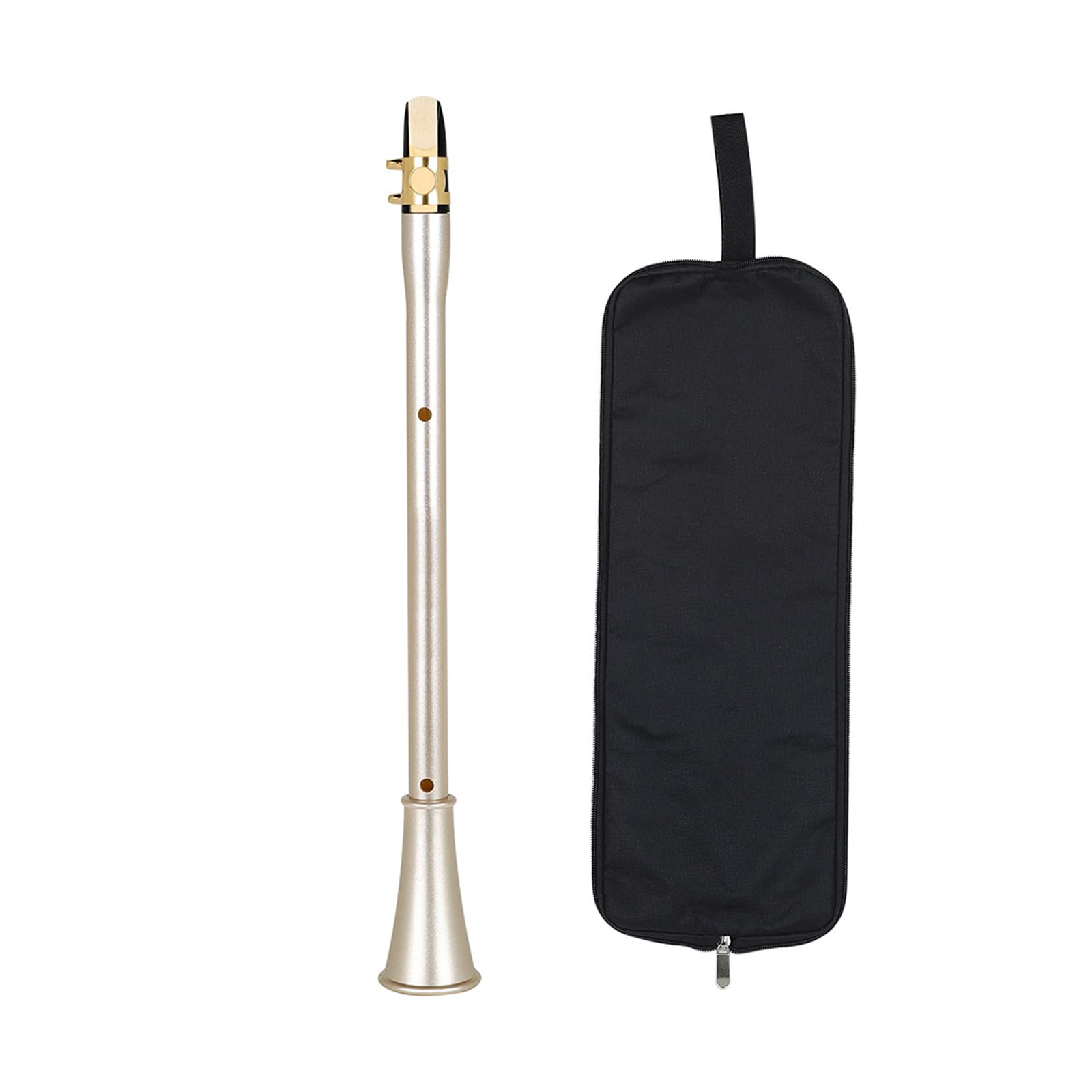 Holzblasinstrument Kleines Es-Saxophon, Holzblasinstrument, Taschensaxophon, tragbares einfaches Saxophon for Erwachsene Studenten, Anfänger