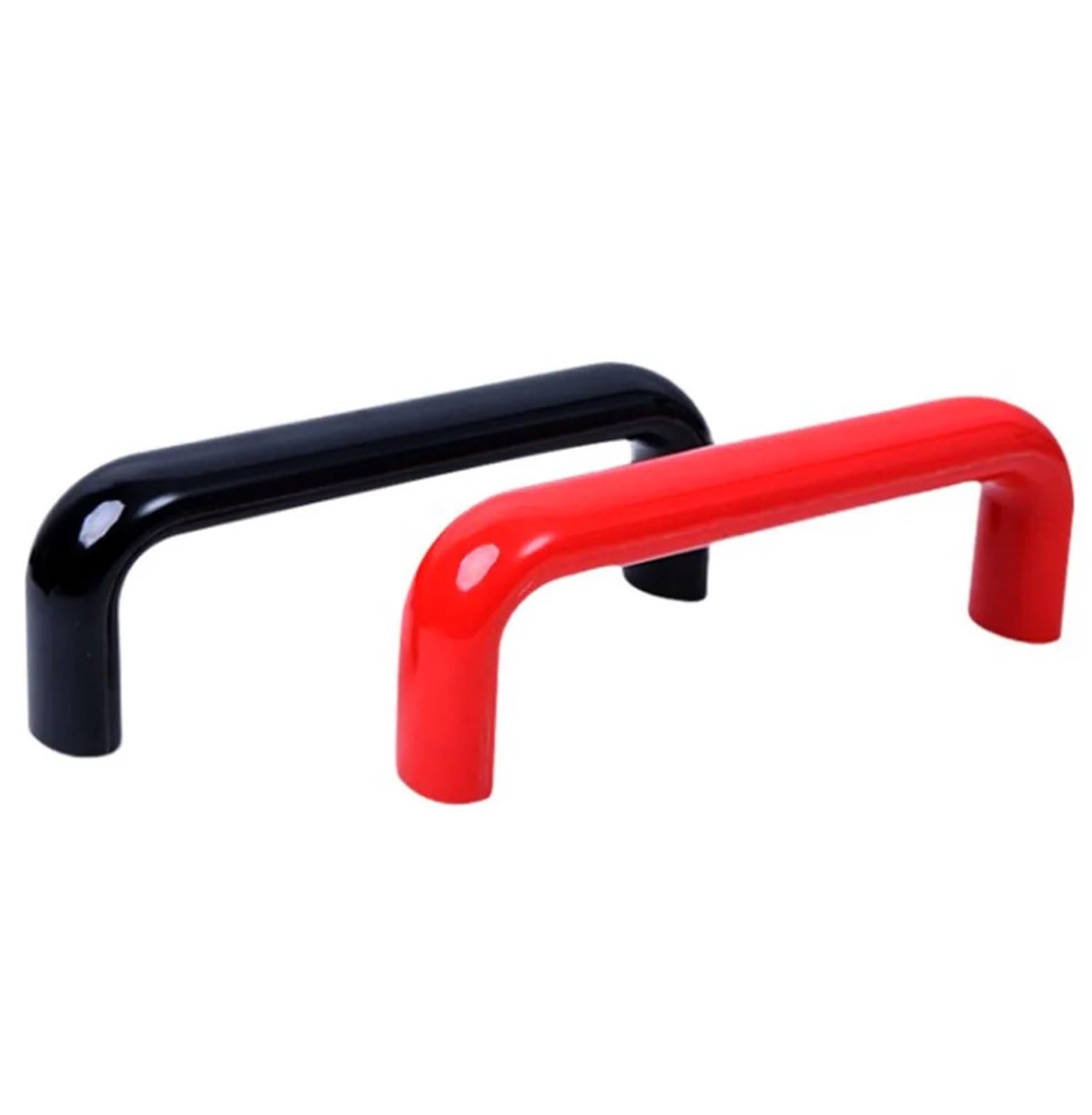 Poignée industrielle M8 180mm noire isolante en U pour porte de machine